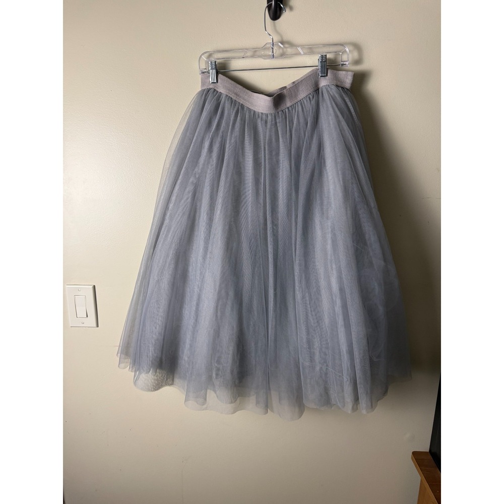 Bailey44 Tulle Skirt Womens S Gray Ballet Bridal Style USA Made‎